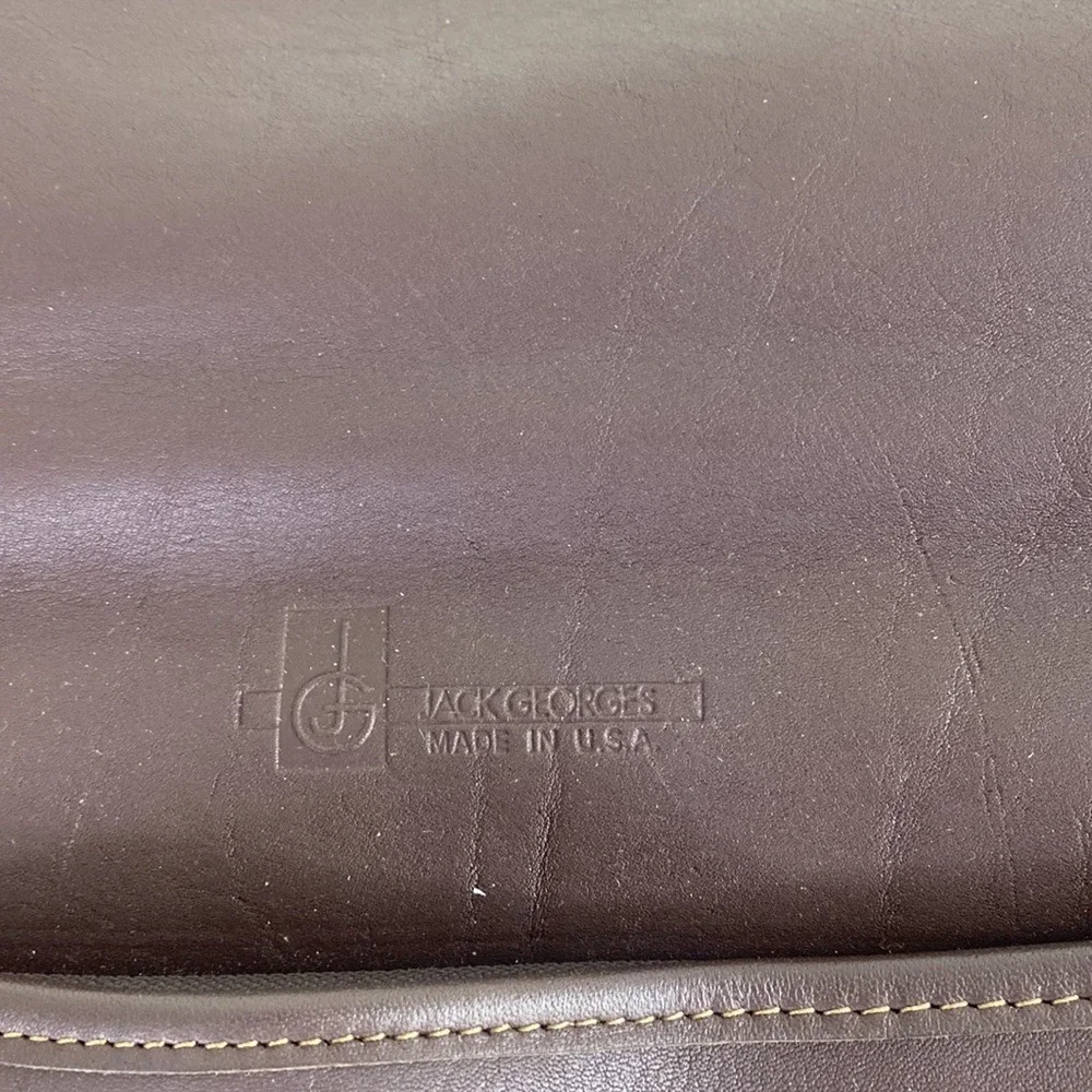 Jack Georges UNIVERSITY‎ SLIM DOWEL BRIEFBAG